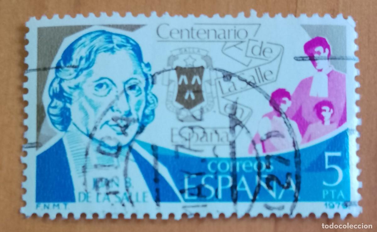 Sellos: ESPA&Ntilde;A - A&Ntilde;O 1979 - EDIFIL 2511 - CENTENARIO DE LA SALLE