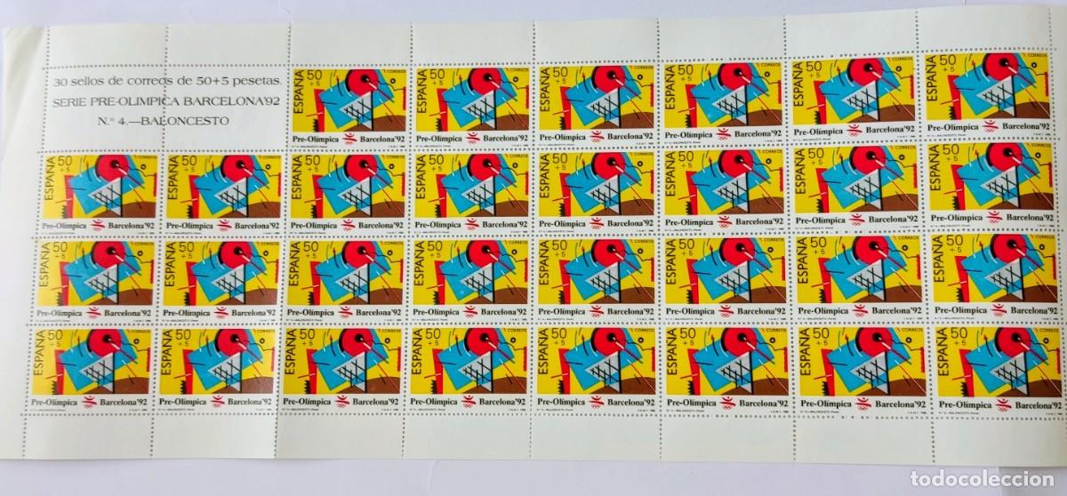 Briefmarken: Preolimpica Barcelona 1988 - Edifil 2966- H0ja completa