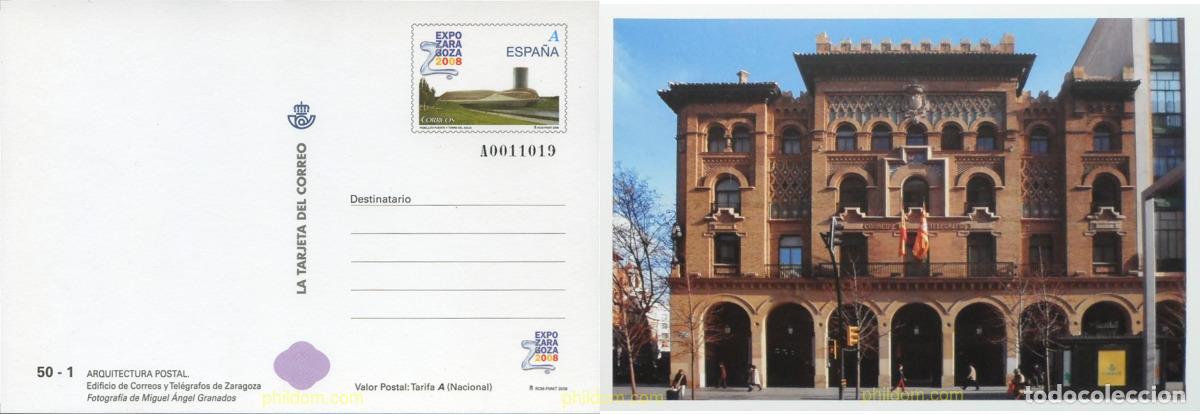 Sellos: 215155 MNH ESPA&Ntilde;A 2008 EXPO ZARAGOZA 2008