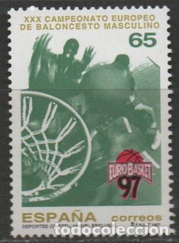 Sellos: Edifil n&ordm; 3495, CAMPEONATO EUROPEO DE BALONCESTO, NUEVO ***