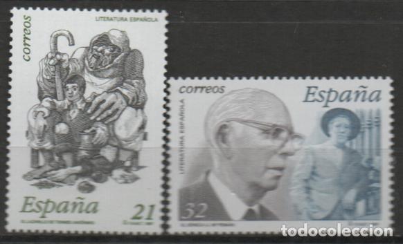 Timbres: Edifil n&ordm; 3483/4, LITERATURA ESPA&Ntilde;OLA: EL LAZARILLO DE TORMES Y EL SENECA, NUEVO *** SERIE COMPLETA