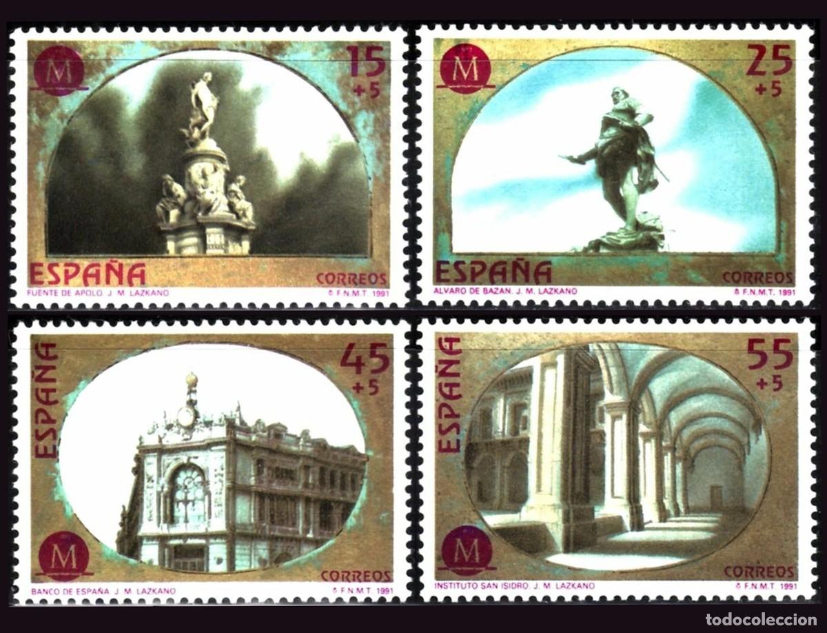 Sellos: 4v Espa&ntilde;a, 1991 | Madrid | Ed: 3112/5, Yv: 2731/4, Mi: 2996/9, SG: 3111/4 MNH **