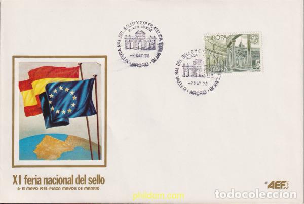 Sellos: 618009 MNH ESPA&Ntilde;A 1978 EUROPA CEPT. ARQUITECTURA