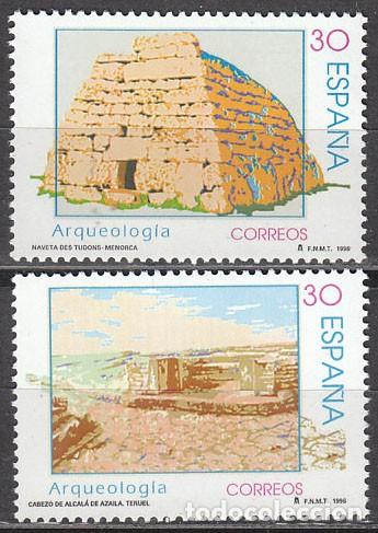 Sellos: EDIFIL N&ordm; 3448/9, ARQUEOLOGIA, BALEARES, NUEVO ***, SERIE COMPLETA