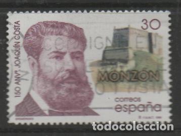 Stamps: EDIFIL N&ordm; 3446, 150 ANIVERSARIO DE JOAQUIN COSTA, USADO