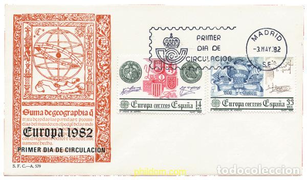 Sellos: 23936 MNH ESPA&Ntilde;A 1982 EUROPA CEPT. HISTORIA