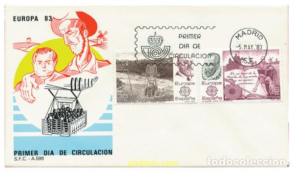 Sellos: 23974 MNH ESPA&Ntilde;A 1983 EUROPA CEPT. GRANDES OBRAS DE LA HUMANIDAD