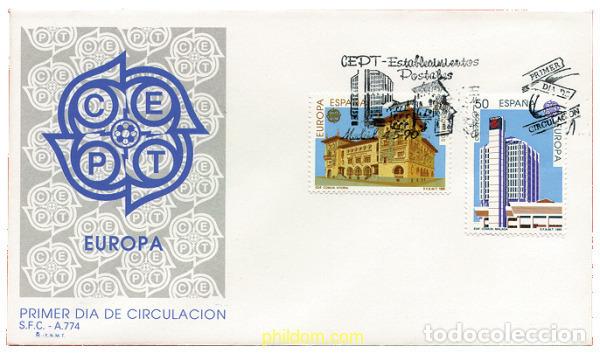 Sellos: 24220 MNH ESPA&Ntilde;A 1990 EUROPA CEPT. OFICINAS POSTALES