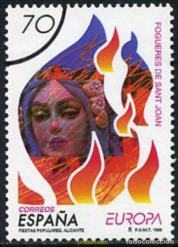 Sellos: 7118 MNH ESPA&Ntilde;A 1998 EUROPA CEPT. FESTIVALES Y FIESTAS NACIONALES