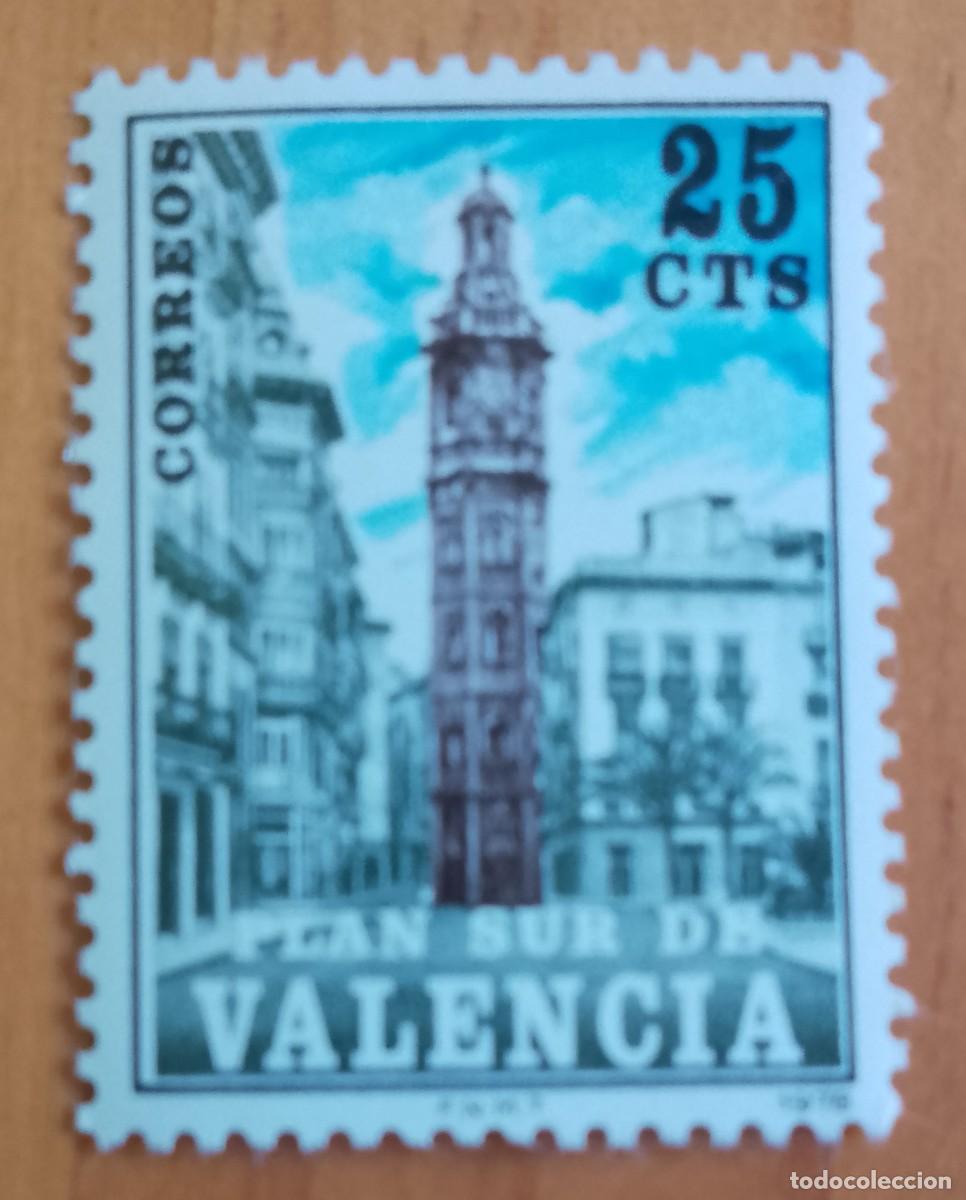 Sellos: ESPA&Ntilde;A - A&Ntilde;O 1978 - EDIFIL 9 - PLAN SUR DE VALENCIA
