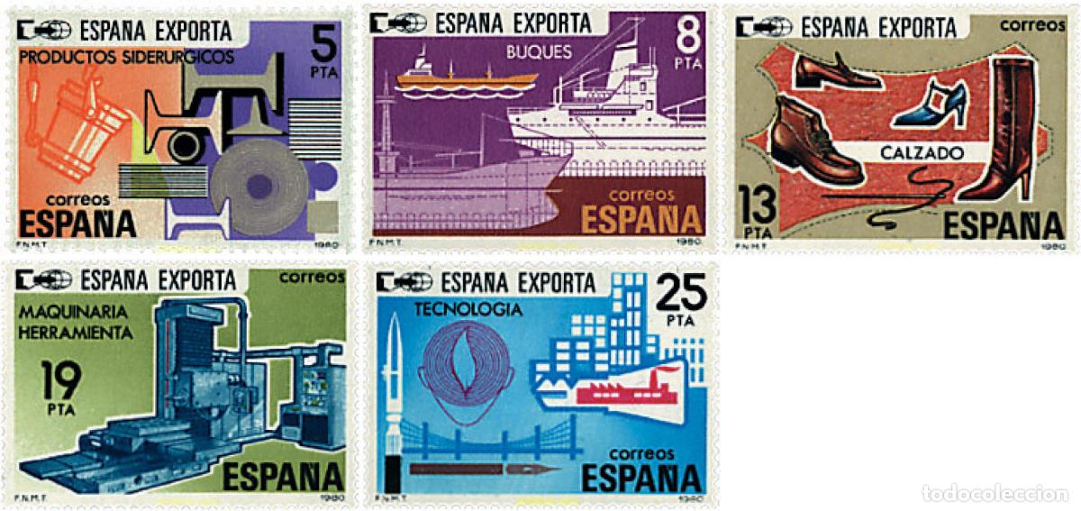 Briefmarken: 85043 MNH ESPA&Ntilde;A 1980 ESPA&Ntilde;A EXPORTA