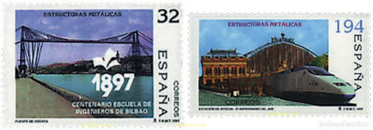 Sellos: 83274 MNH ESPA&Ntilde;A 1997 ESTRUCTURAS METALICAS