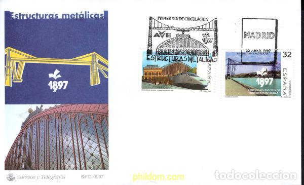 Sellos: 392561 MNH ESPA&Ntilde;A 1997 ESTRUCTURAS METALICAS