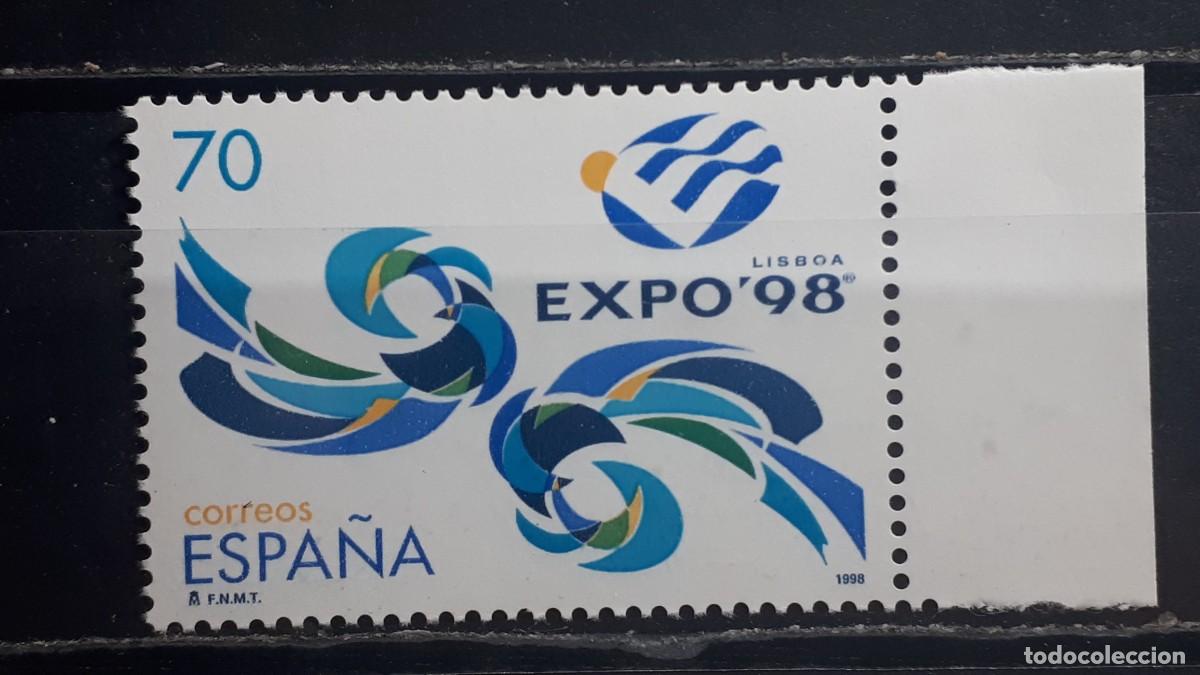 Sellos: ESPA&Ntilde;A ** A&Ntilde;O 1998. Edifil 3554