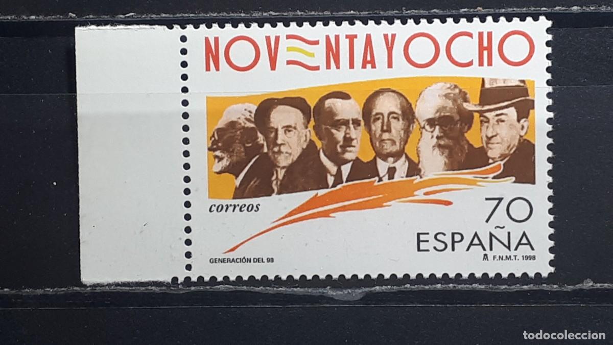 Sellos: ESPA&Ntilde;A ** A&Ntilde;O 1998. Edifil 3536