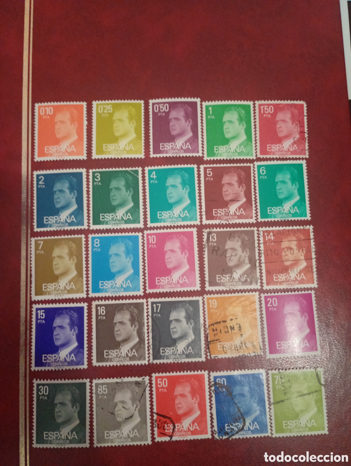Sellos: Juan carlos I 1976 1981