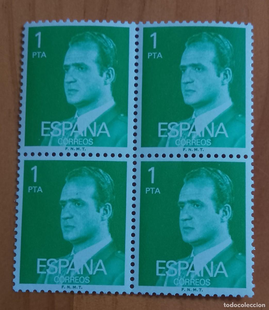Sellos: ESPA&Ntilde;A - V/F 1 PTA - TIRA NUEVA - EDIFIL 2390, A&Ntilde;O 1977, REY JUAN CARLOS I