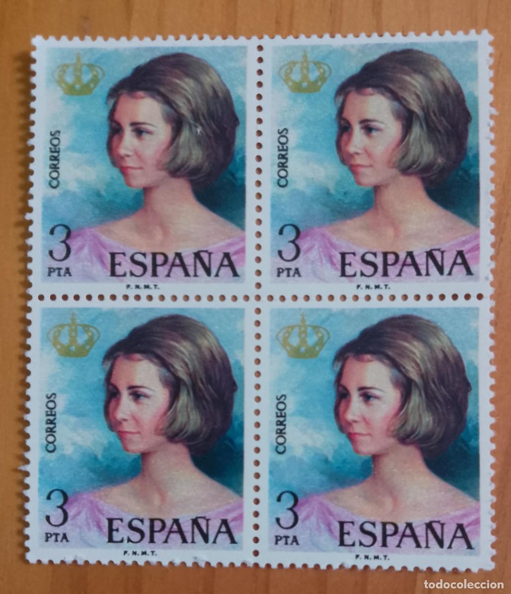 Sellos: ESPA&Ntilde;A - V/F 3 PTA - TIRA NUEVA - EDIFIL 2303, A&Ntilde;O 1975, REINA SOFIA, PROCLAMACI&Oacute;N DE JUAN CARLOS I