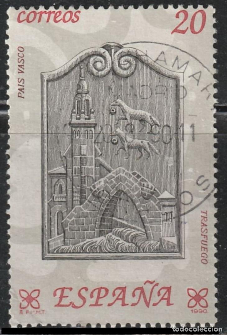 Sellos: ESPA&Ntilde;A 1990 - ARTESANIA ESPA&Ntilde;OLA - EL HIERRO - EDIFIL 3066 USADO