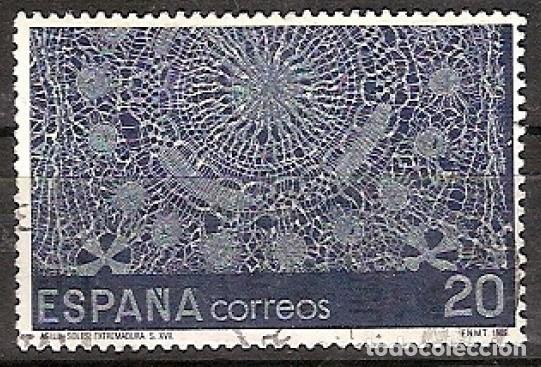 Sellos: ESPA&Ntilde;A 1989 - ARTESANIA ESPA&Ntilde;OLA - ENCAJE DE BOLILLOS- EDIFIL 3018 USADO PROCEDENTE DE HB