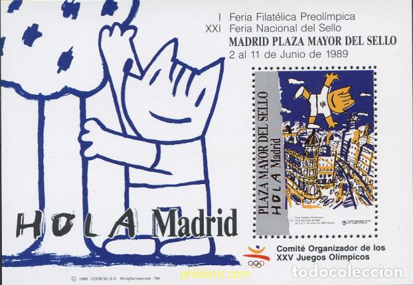 Sellos: 258084 MNH ESPA&Ntilde;A 1989 25 JUEGOS OLIMPICOS VERANO BARCELONA 1992