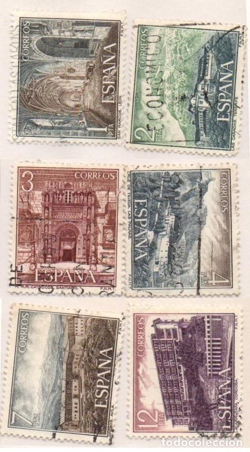 Sellos: SERIE SELLOS ESPA&Ntilde;A REY 1976 TURISMO USADOS EDIFIL N&ordm; 2334-39 COMPLETA
