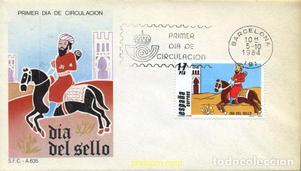 Sellos: 261030 MNH ESPA&Ntilde;A 1984 DIA DEL SELLO