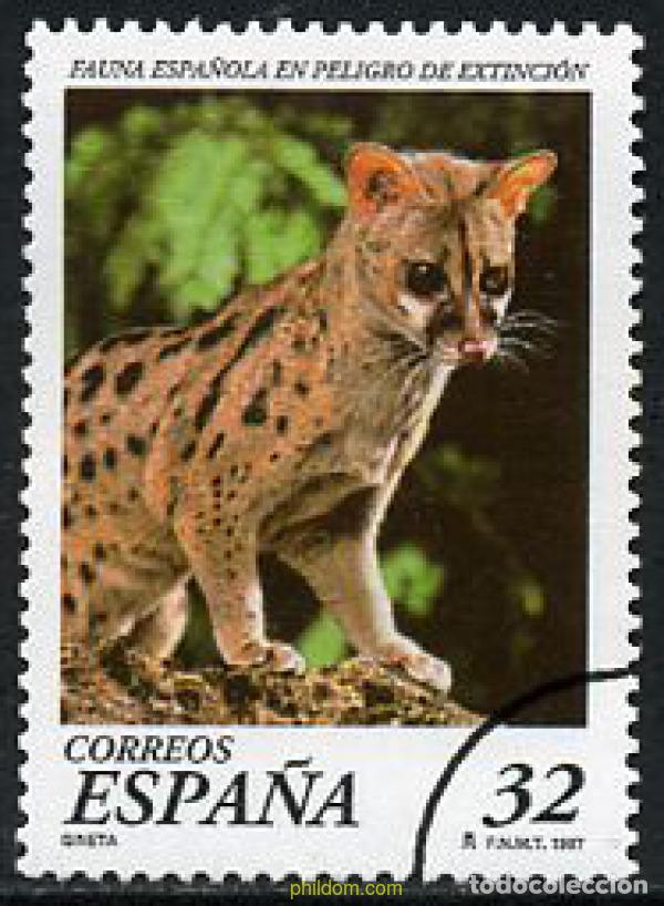 Sellos: 7207 MNH ESPA&Ntilde;A 1997 FAUNA ESPA&Ntilde;OLA EN PELIGRO DE EXTINCION