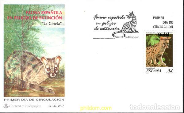 Sellos: 402814 MNH ESPA&Ntilde;A 1997 FAUNA ESPA&Ntilde;OLA EN PELIGRO DE EXTINCION