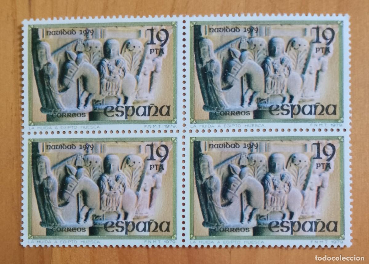 Francobolli: ESPA&Ntilde;A - V/F 19 PTA - TIRA NUEVA - EDIFIL 2550 - EUROPA, CEPT - NAVIDAD 1979