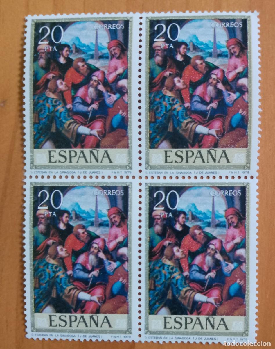 Francobolli: ESPA&Ntilde;A - V/F 20 PTA - TIRA NUEVA - A&Ntilde;O 1979, EDIFIL 2540- S. ESTEBAN EN LA SINAGOGA, J. DE JUANES.