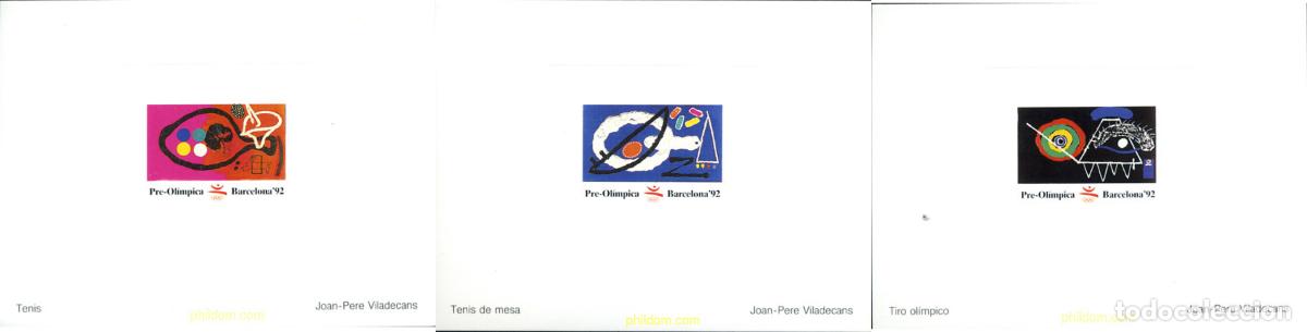 Sellos: 244616 MNH ESPA&Ntilde;A 1991 25 JUEGOS OLIMPICOS VERANO BARCELONA 1992