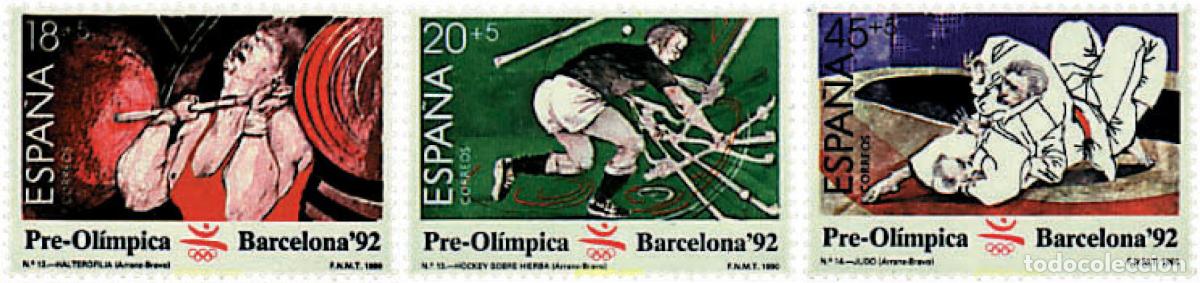 Sellos: 85647 MNH ESPA&Ntilde;A 1990 25 JUEGOS OLIMPICOS VERANO BARCELONA 1992