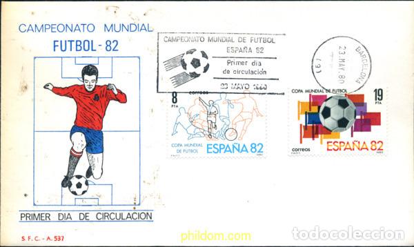Sellos: 282155 MNH ESPA&Ntilde;A 1980 COPA DEL MUNDO DE FUTBOL. ESPA&Ntilde;A-82