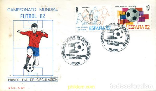 Sellos: 282237 MNH ESPA&Ntilde;A 1980 COPA DEL MUNDO DE FUTBOL. ESPA&Ntilde;A-82
