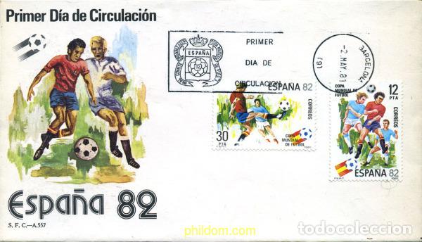 Sellos: 281676 MNH ESPA&Ntilde;A 1981 COPA DEL MUNDO DE FUTBOL. ESPA&Ntilde;A-82