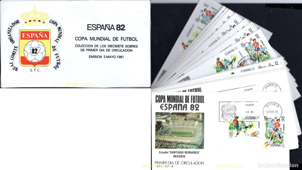 Sellos: 686271 MNH ESPA&Ntilde;A 1981 COPA DEL MUNDO DE FUTBOL. ESPA&Ntilde;A-82
