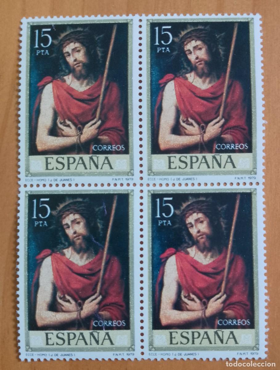 Francobolli: ESPA&Ntilde;A - V/F 15 PTA - TIRA NUEVA - A&Ntilde;O 1979, EDIFIL 2539- ECCE-HOMO (J. DE JUANES)