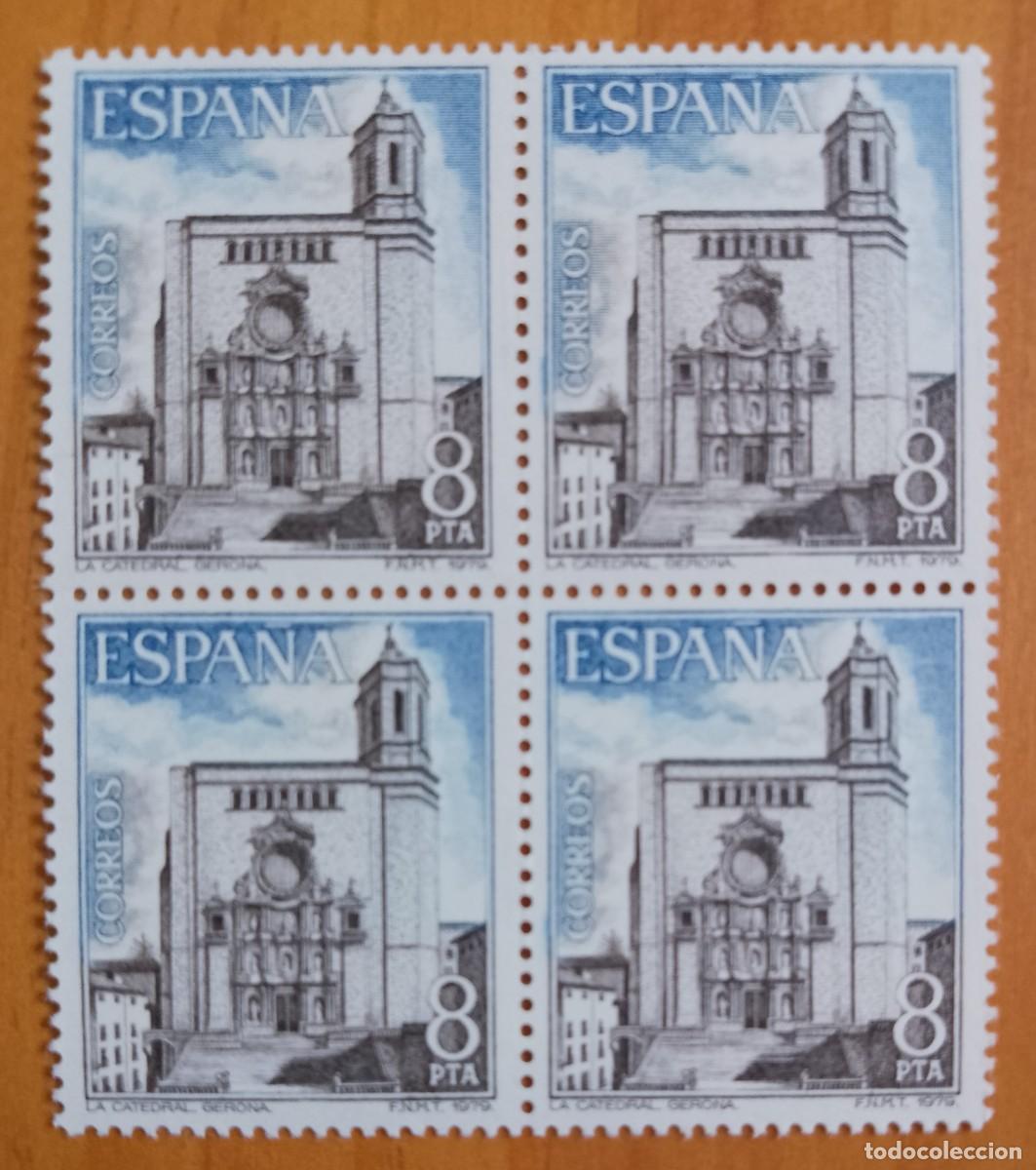 Francobolli: ESPA&Ntilde;A - V/F 8 PTA - TIRA NUEVA - A&Ntilde;O 1979, EDIFIL 2528 - LA CATEDRAL, GERONA