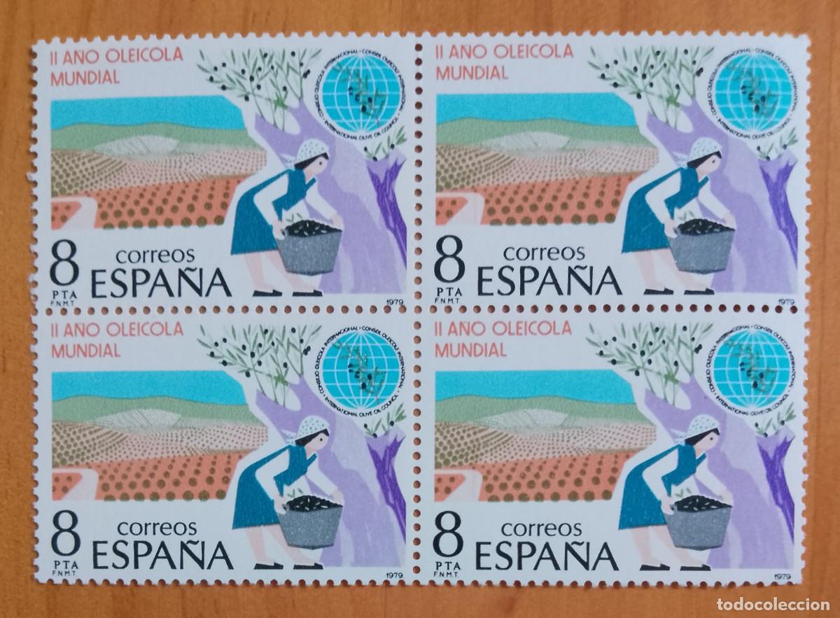 Francobolli: ESPA&Ntilde;A - V/F 8 PTA - TIRA NUEVA - A&Ntilde;O 1979, EDIFIL 2557 - II A&Ntilde;O OLEICOLA MUNDIAL