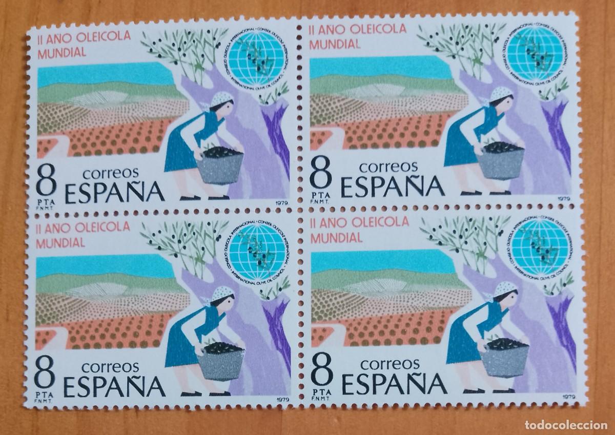 Francobolli: ESPA&Ntilde;A - V/F 8 PTA - TIRA NUEVA - A&Ntilde;O 1979, EDIFIL 2557 - II A&Ntilde;O OLEICOLA MUNDIAL