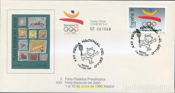 Sellos: 258041 USED ESPA&Ntilde;A 1988 25 JUEGOS OLIMPICOS VERANO BARCELONA 1992