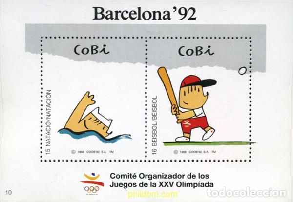 Sellos: 273436 HINGED ESPA&Ntilde;A 1988 25 JUEGOS OLIMPICOS VERANO BARCELONA 1992