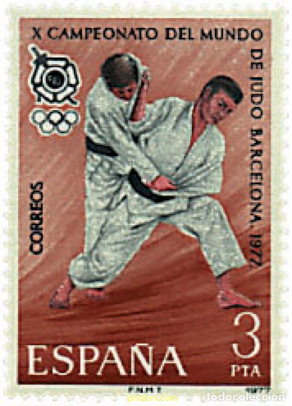 Francobolli: 85005 MNH ESPA&Ntilde;A 1977 10 CAMPEONATOS DEL MUNDO DE JUDO EN BARCELONA