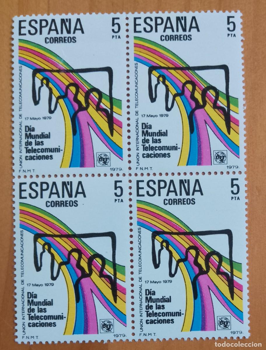 Briefmarken: ESPA&Ntilde;A - V/F 5 PTA - TIRA NUEVA - A&Ntilde;O 1979, EDIFIL 2522 - DIA MUNDIAL DE LAS TELECOMUNICACIONES