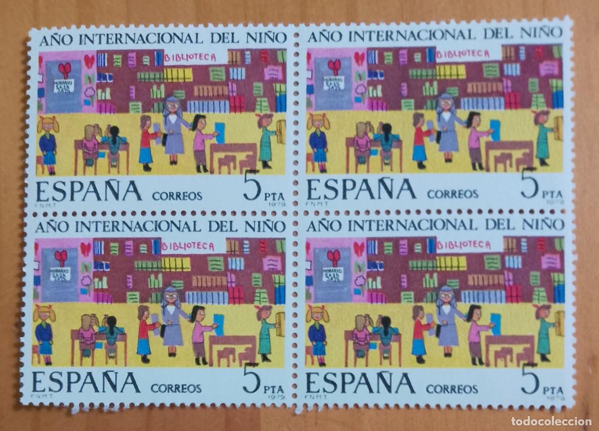 Briefmarken: ESPA&Ntilde;A - V/F 5 PTA - TIRA NUEVA - A&Ntilde;O 1979, EDIFIL 2519 - A&Ntilde;O INTERNACIONAL DEL NI&Ntilde;O