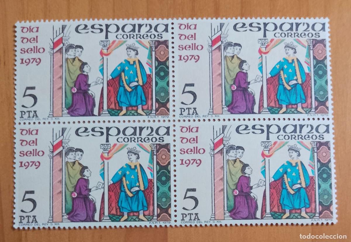 Briefmarken: ESPA&Ntilde;A - V/F 5 PTA - TIRA NUEVA - A&Ntilde;O 1979, EDIFIL 2526 - DIA DEL SELLO