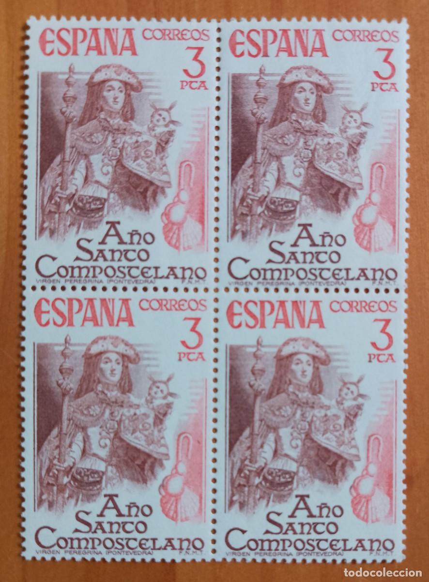Briefmarken: ESPA&Ntilde;A - V/F 3 PTA - TIRA NUEVA - A&Ntilde;O 1976, EDIFIL 2306 - A&Ntilde;O SANTO COMPOSTELANO, VIRGEN PEREGRINA