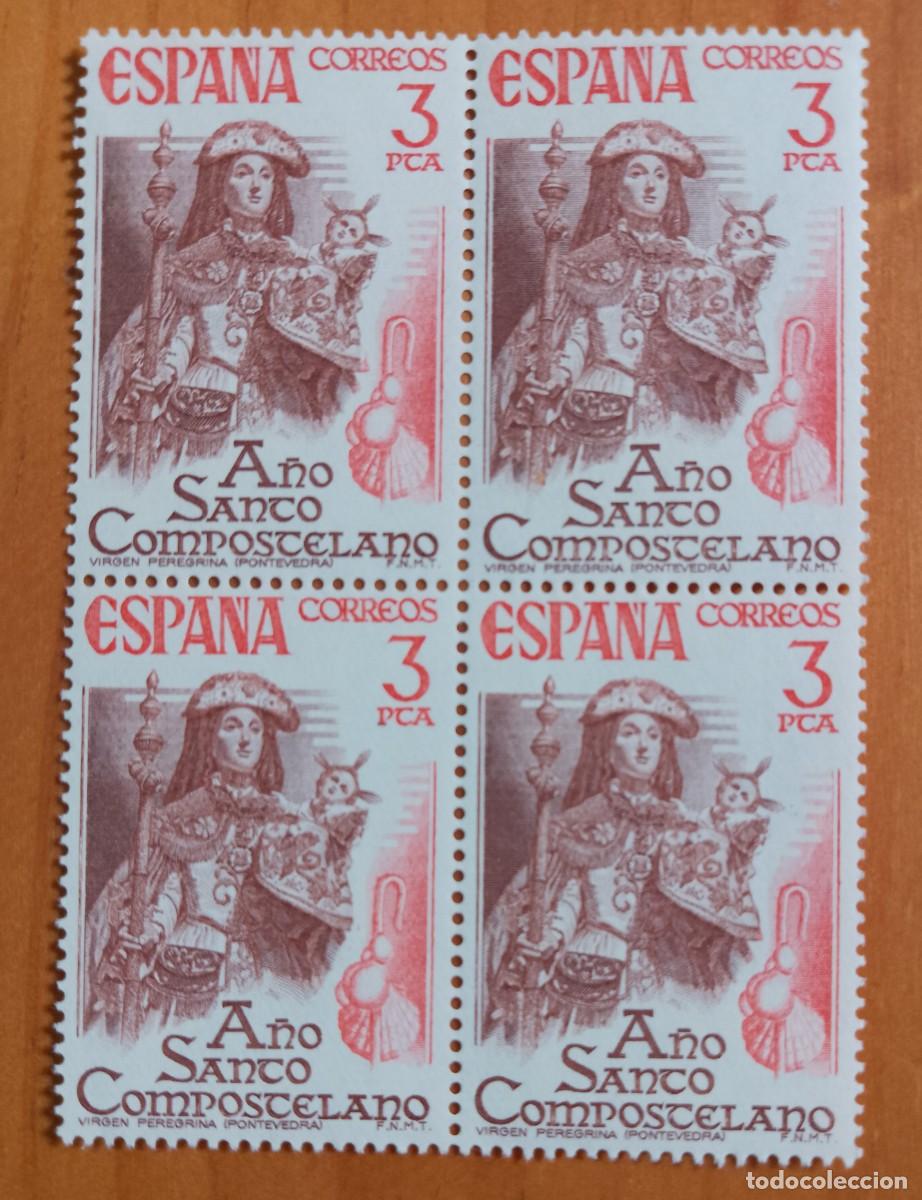 Briefmarken: ESPA&Ntilde;A - V/F 3 PTA - TIRA NUEVA - A&Ntilde;O 1976, EDIFIL 2306 - A&Ntilde;O SANTO COMPOSTELANO, VIRGEN PEREGRINA