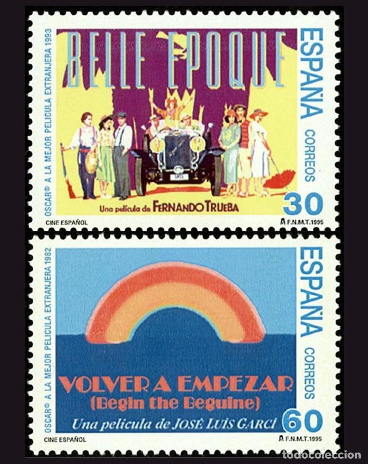 Selos: 2v Espa&ntilde;a, 1995 | Cine espa&ntilde;ol (II) | Ed: 3336/7, Yv: 2929/30, Mi: 3195/6 MNH **